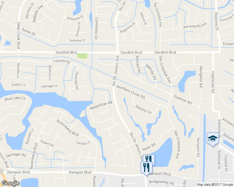 map of restaurants, bars, coffee shops, grocery stores, and more near 1164 Rio De Janeiro Avenue in Punta Gorda