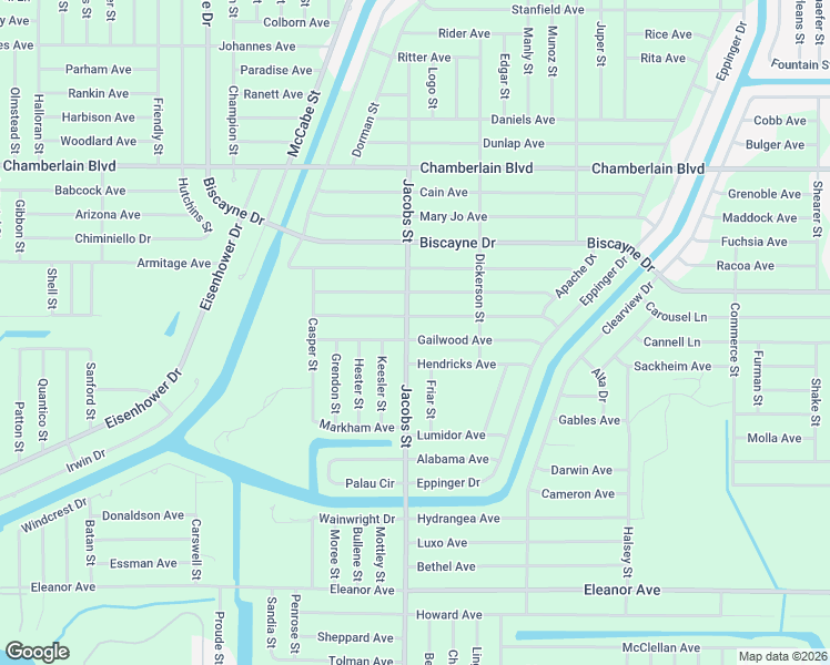 map of restaurants, bars, coffee shops, grocery stores, and more near 1231 Jacobs Street in Port Charlotte