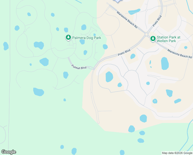 map of restaurants, bars, coffee shops, grocery stores, and more near Ricci Street in Venice