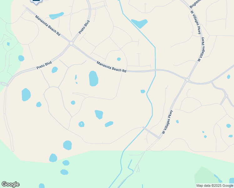 map of restaurants, bars, coffee shops, grocery stores, and more near W Villages Pkwy in Venice
