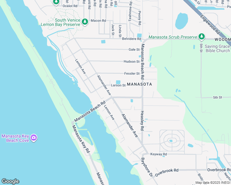 map of restaurants, bars, coffee shops, grocery stores, and more near 1725 Larson Street in Englewood