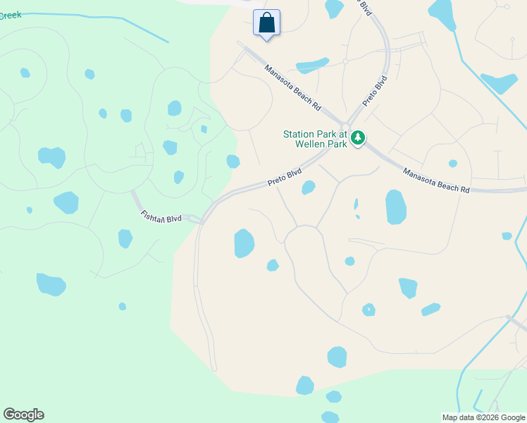 map of restaurants, bars, coffee shops, grocery stores, and more near Ricci Street in Venice