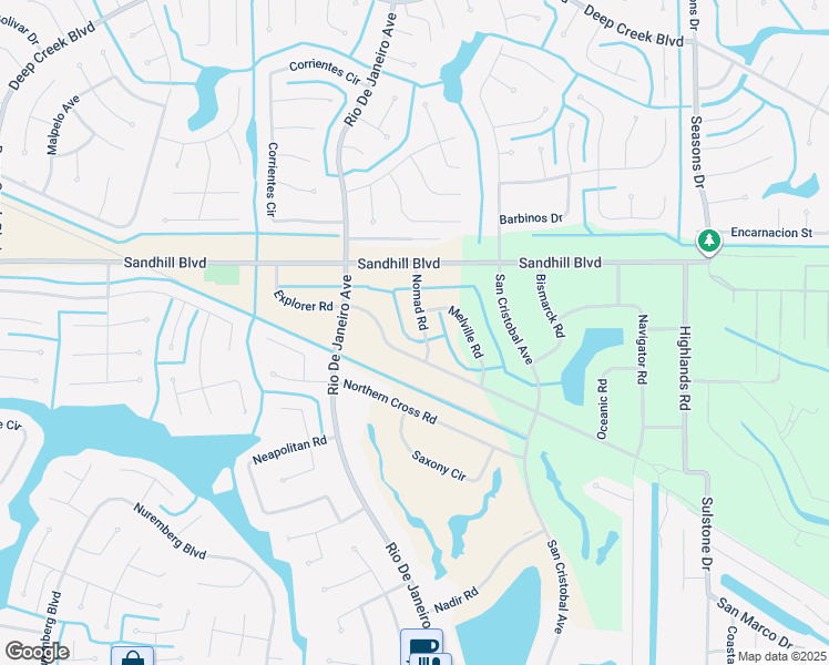 map of restaurants, bars, coffee shops, grocery stores, and more near 1083 Nomad Road in Punta Gorda