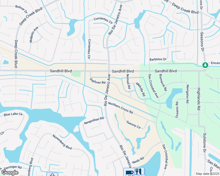 map of restaurants, bars, coffee shops, grocery stores, and more near 1079 Rio De Janeiro Avenue in Punta Gorda