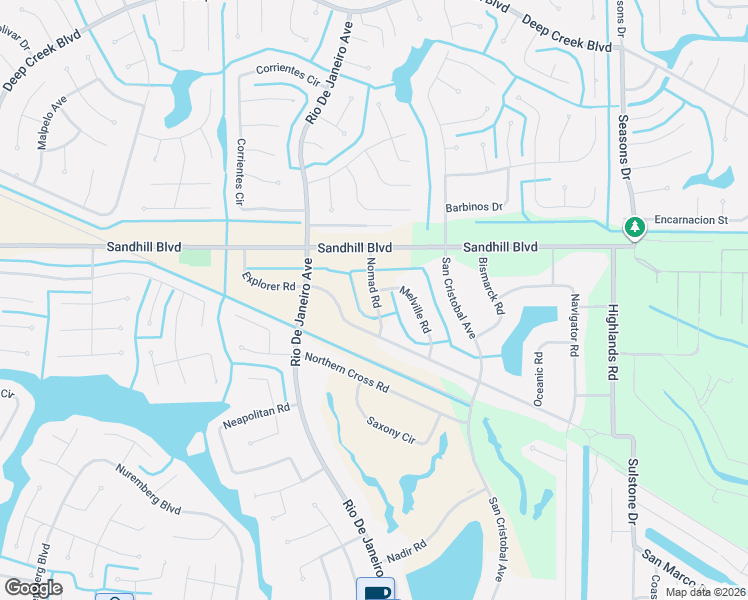 map of restaurants, bars, coffee shops, grocery stores, and more near 1083 Nomad Road in Punta Gorda