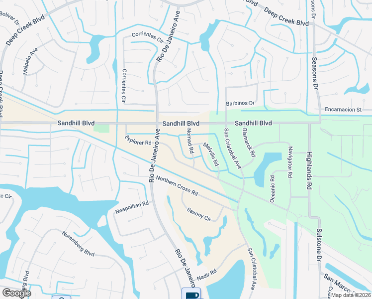 map of restaurants, bars, coffee shops, grocery stores, and more near 1083 Nomad Road in Punta Gorda