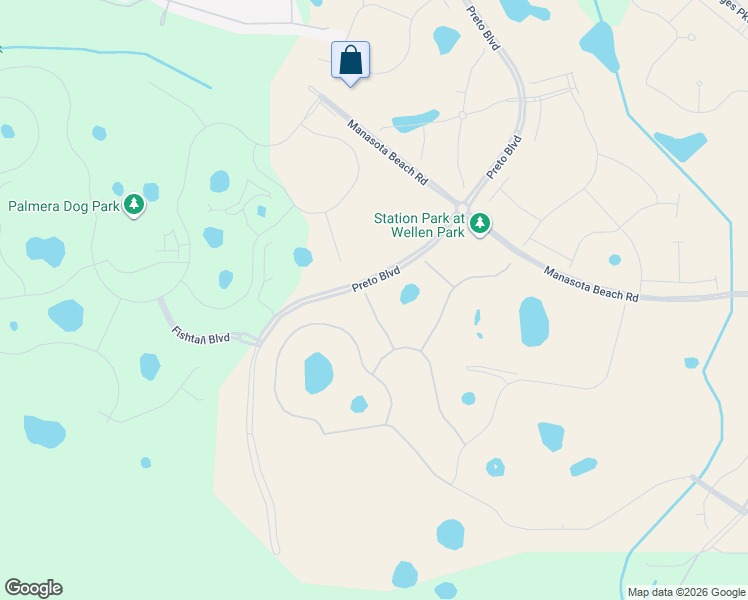 map of restaurants, bars, coffee shops, grocery stores, and more near Bianchi Street in Venice