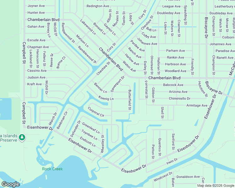 map of restaurants, bars, coffee shops, grocery stores, and more near 12445 Benner Lane in Port Charlotte