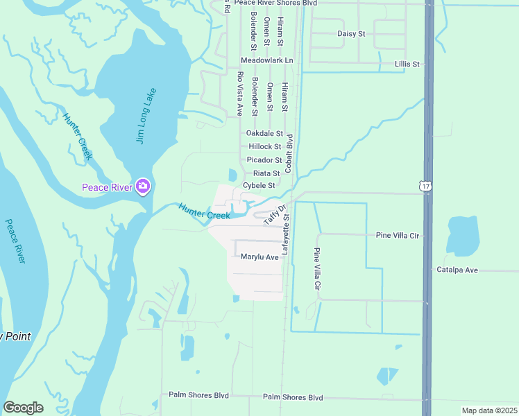 map of restaurants, bars, coffee shops, grocery stores, and more near 29204 Snook Circle in Punta Gorda