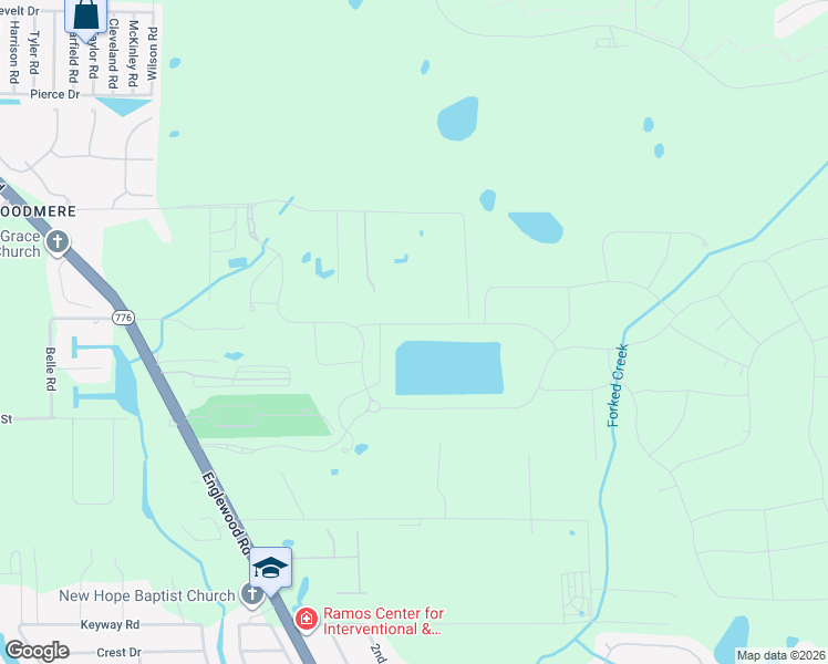 map of restaurants, bars, coffee shops, grocery stores, and more near 1687 East Manasota Beach Road in Englewood