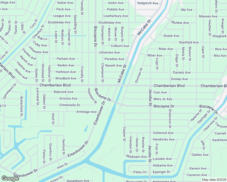 map of restaurants, bars, coffee shops, grocery stores, and more near 13361 Chamberlain Boulevard in Port Charlotte