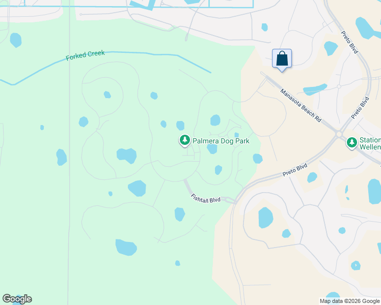 map of restaurants, bars, coffee shops, grocery stores, and more near Ricci Street in Venice