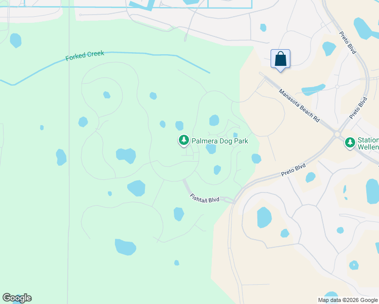 map of restaurants, bars, coffee shops, grocery stores, and more near Ricci Street in Venice