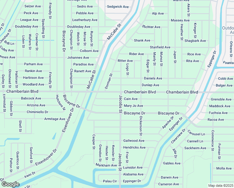 map of restaurants, bars, coffee shops, grocery stores, and more near 13495 Chamberlain Boulevard in Port Charlotte