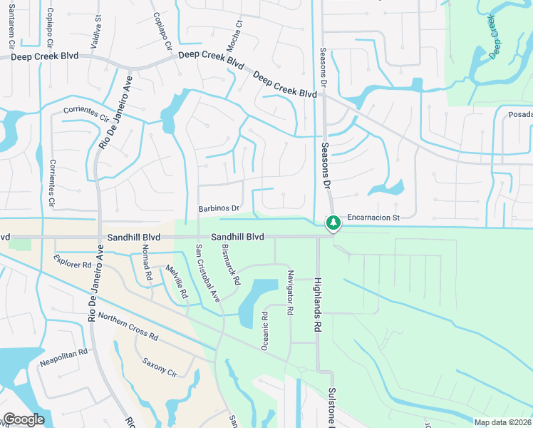 map of restaurants, bars, coffee shops, grocery stores, and more near 507 San Ambrosio Street in Punta Gorda