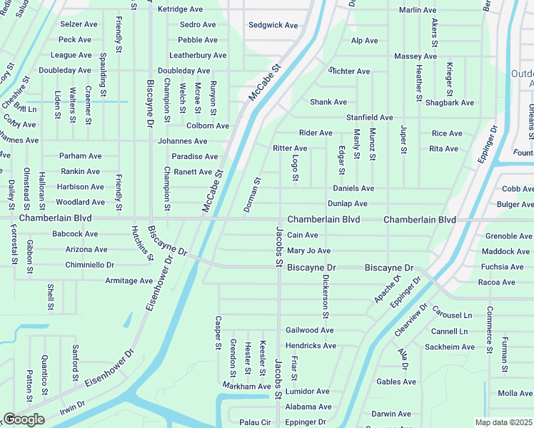 map of restaurants, bars, coffee shops, grocery stores, and more near 13495 Chamberlain Boulevard in Port Charlotte