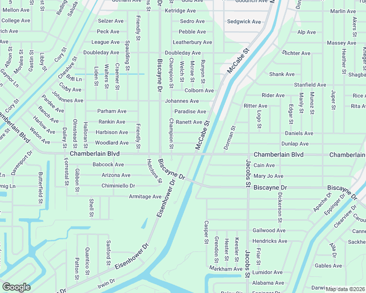 map of restaurants, bars, coffee shops, grocery stores, and more near 13304 Wolf Avenue in Port Charlotte