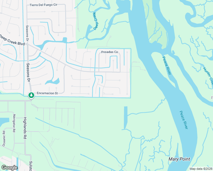 map of restaurants, bars, coffee shops, grocery stores, and more near 448 Cartagena Street in Punta Gorda