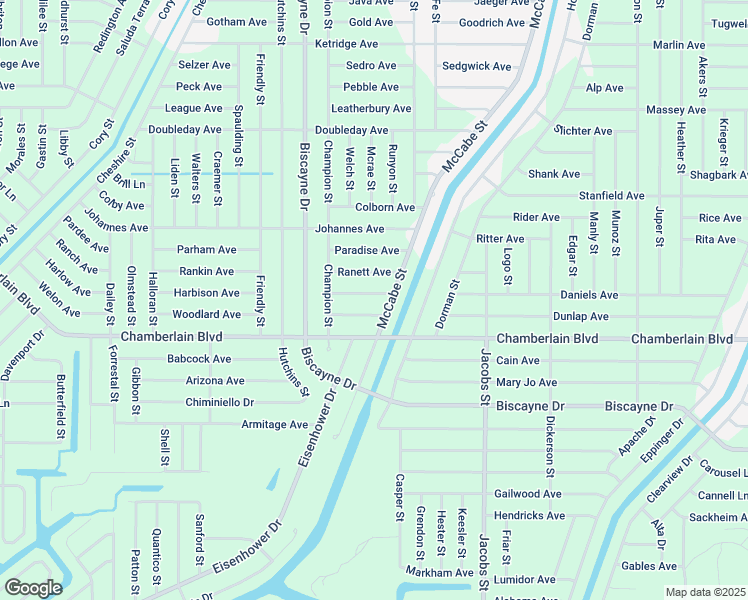 map of restaurants, bars, coffee shops, grocery stores, and more near 13360 Wolf Avenue in Port Charlotte