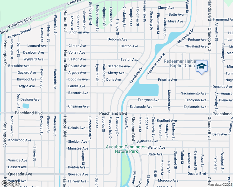 map of restaurants, bars, coffee shops, grocery stores, and more near 507 Presque Isle Drive in Port Charlotte