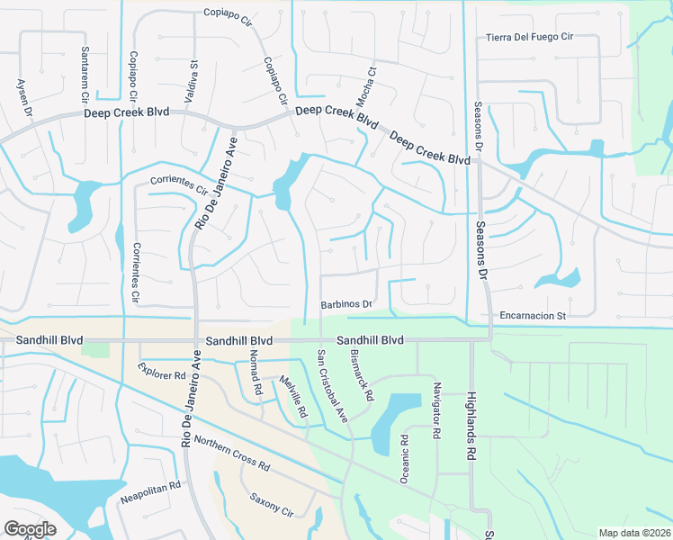 map of restaurants, bars, coffee shops, grocery stores, and more near 391 Viedma Street in Punta Gorda