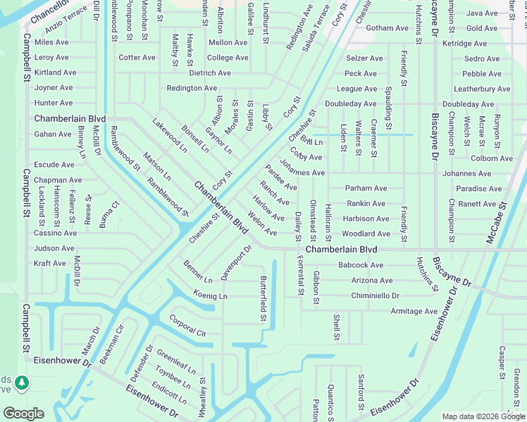 map of restaurants, bars, coffee shops, grocery stores, and more near 12488 Harlow Avenue in Port Charlotte