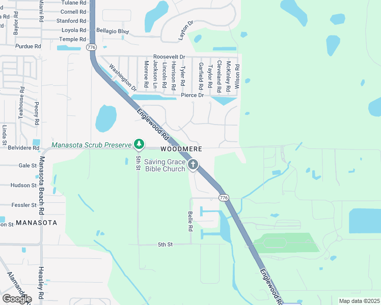 map of restaurants, bars, coffee shops, grocery stores, and more near 9261 Fleming Lane in Venice