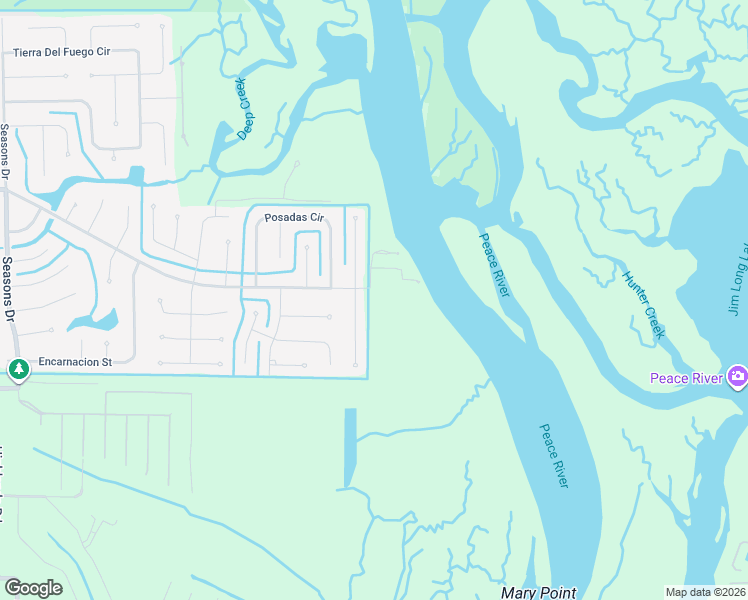 map of restaurants, bars, coffee shops, grocery stores, and more near 28013 Banyon Court in Punta Gorda