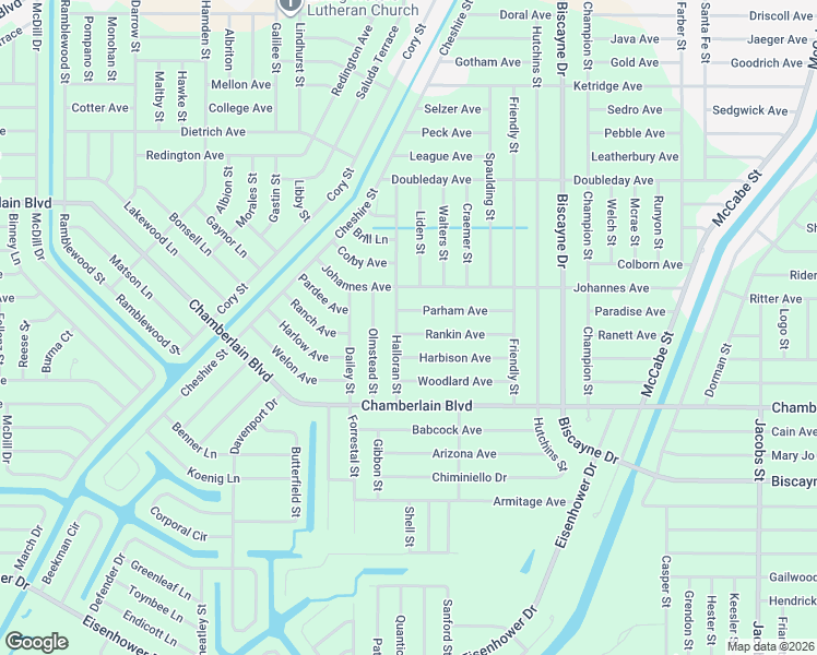 map of restaurants, bars, coffee shops, grocery stores, and more near 13068 Rankin Avenue in Port Charlotte