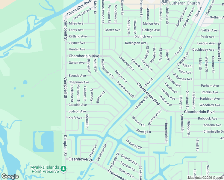 map of restaurants, bars, coffee shops, grocery stores, and more near 459 McDill Drive in Port Charlotte