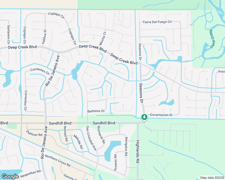 map of restaurants, bars, coffee shops, grocery stores, and more near 404 San Ambrosio Street in Punta Gorda