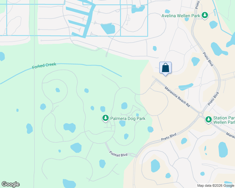 map of restaurants, bars, coffee shops, grocery stores, and more near Ricci Street in Venice