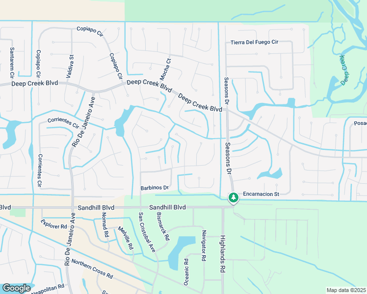 map of restaurants, bars, coffee shops, grocery stores, and more near 364 San Ambrosio Street in Punta Gorda