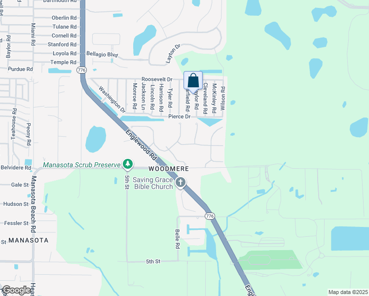 map of restaurants, bars, coffee shops, grocery stores, and more near 9325 Carnaby Drive in Venice