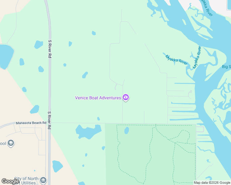 map of restaurants, bars, coffee shops, grocery stores, and more near 9017 Falcon Ct in Venice