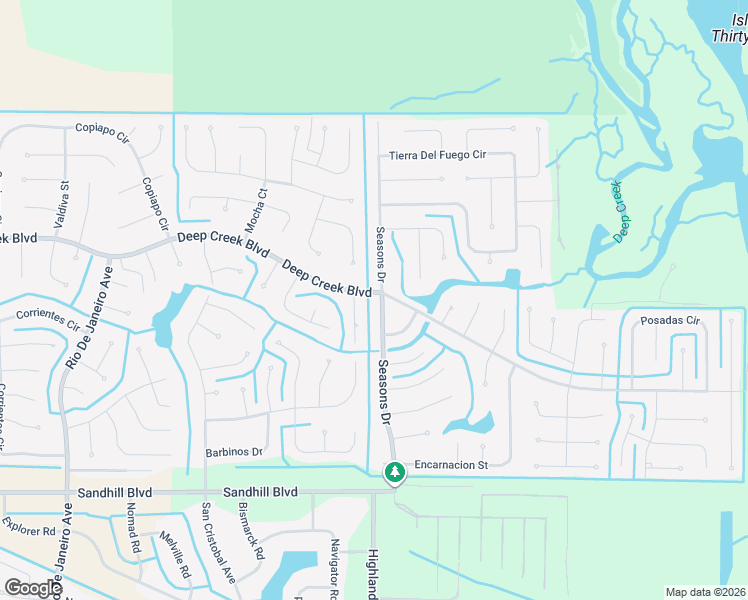 map of restaurants, bars, coffee shops, grocery stores, and more near 277 Seasons Drive in Punta Gorda