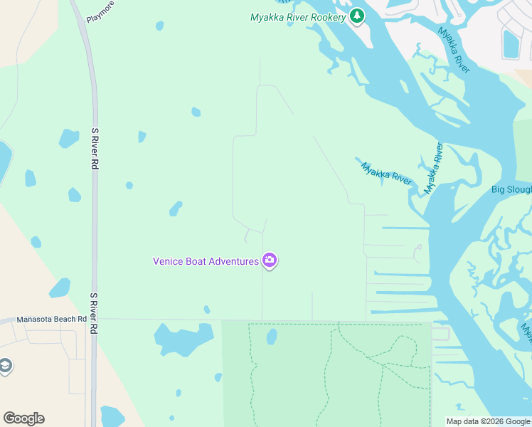 map of restaurants, bars, coffee shops, grocery stores, and more near 9017 Falcon Court in Venice