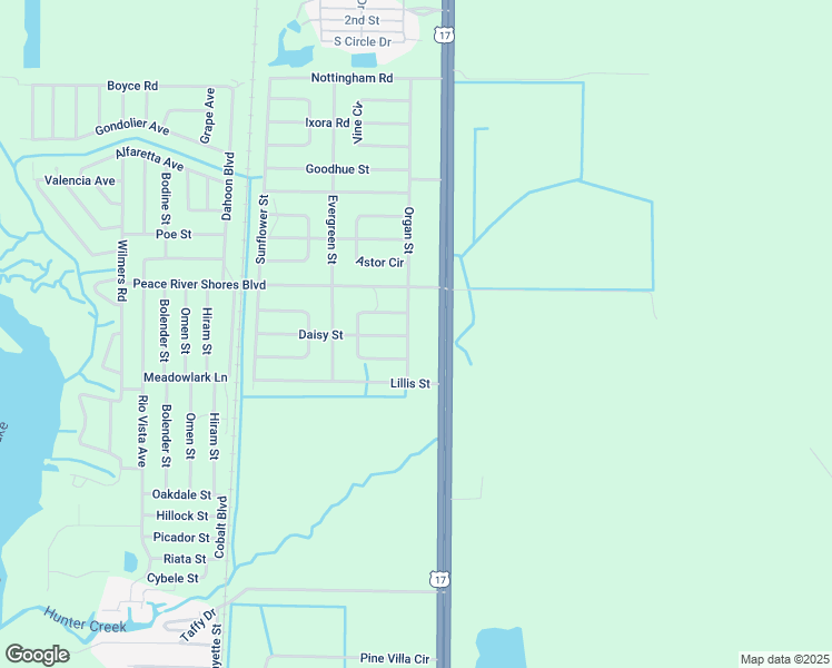 map of restaurants, bars, coffee shops, grocery stores, and more near 464 Glengary Circle in Punta Gorda