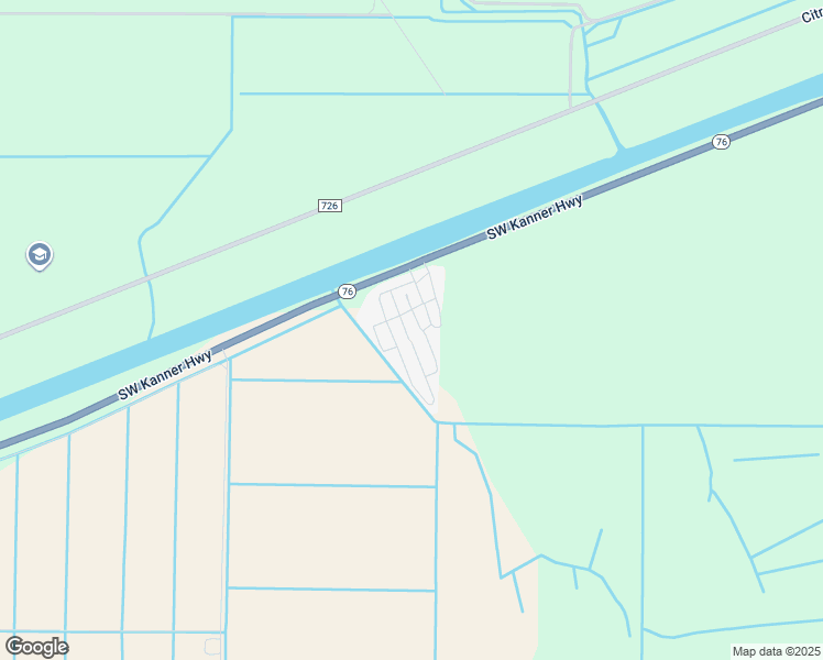 map of restaurants, bars, coffee shops, grocery stores, and more near 11500 Southwest Kanner Highway in Indiantown