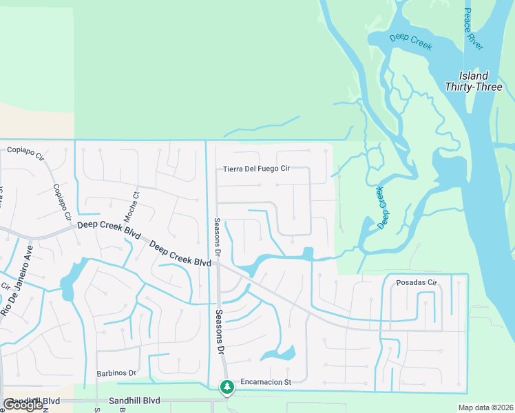 map of restaurants, bars, coffee shops, grocery stores, and more near 27509 Tierra Del Fuego Circle in Punta Gorda