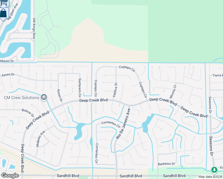 map of restaurants, bars, coffee shops, grocery stores, and more near 123 Valdiva Street in Punta Gorda