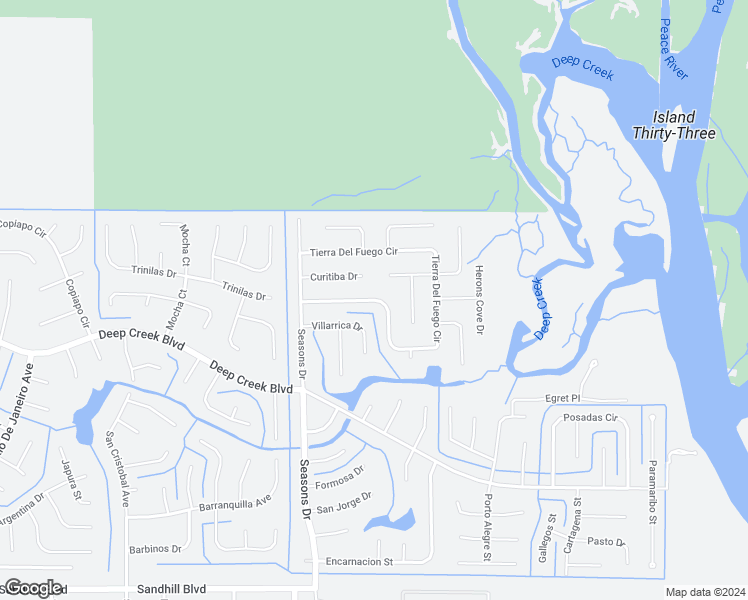 map of restaurants, bars, coffee shops, grocery stores, and more near 27502 Tierra Del Fuego Circle in Punta Gorda