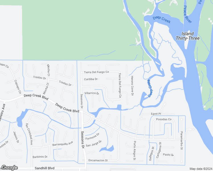 map of restaurants, bars, coffee shops, grocery stores, and more near 27479 Tierra Del Fuego Circle in Punta Gorda