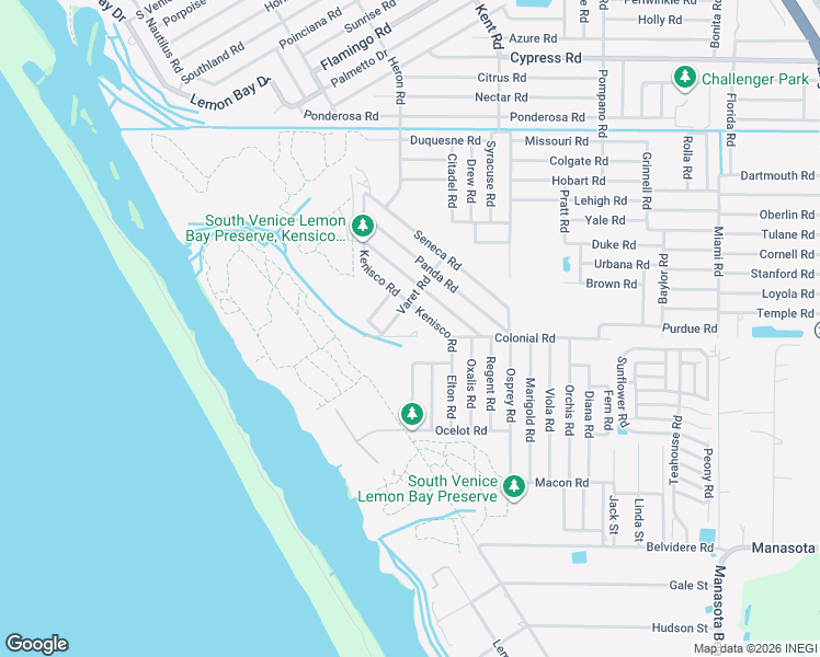map of restaurants, bars, coffee shops, grocery stores, and more near 933 Varet Road in Venice