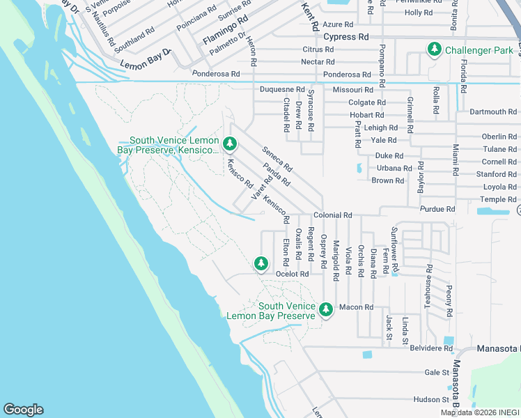 map of restaurants, bars, coffee shops, grocery stores, and more near 933 Varet Road in Venice
