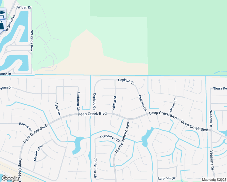 map of restaurants, bars, coffee shops, grocery stores, and more near 71 Valdiva St in Punta Gorda
