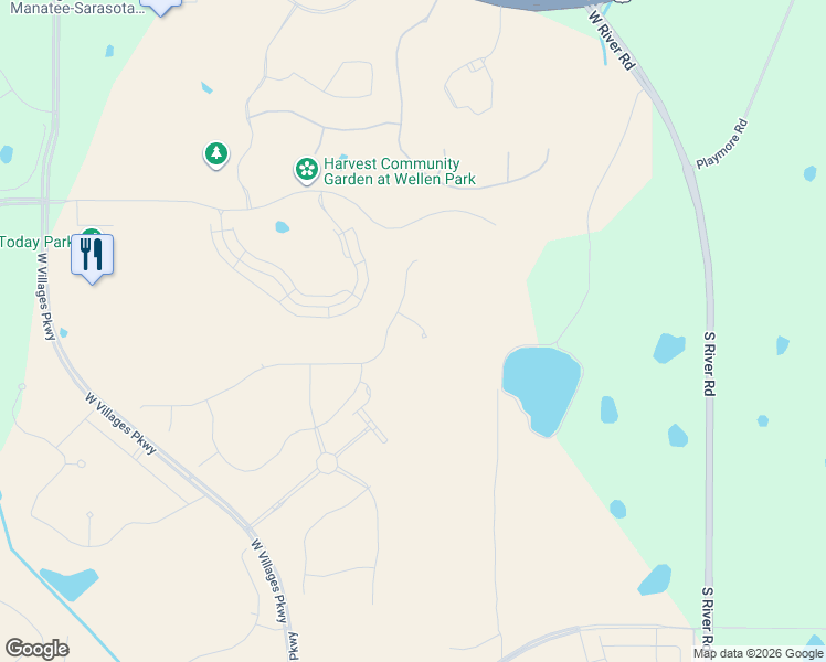map of restaurants, bars, coffee shops, grocery stores, and more near Unnamed Road in Venice
