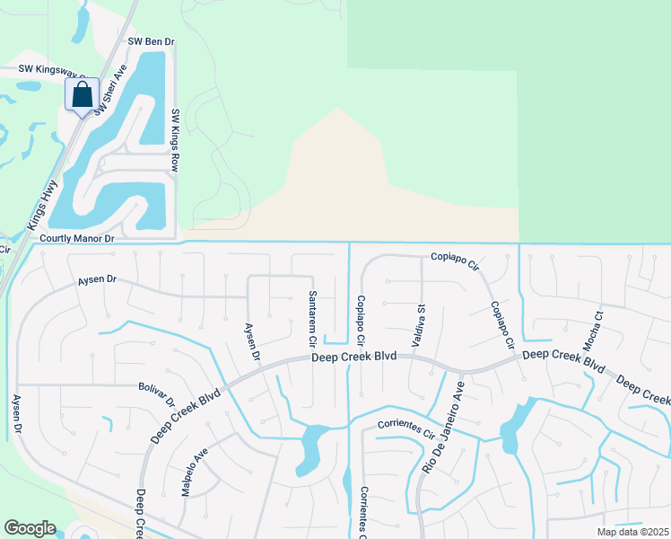 map of restaurants, bars, coffee shops, grocery stores, and more near 104 Santarem Circle in Punta Gorda