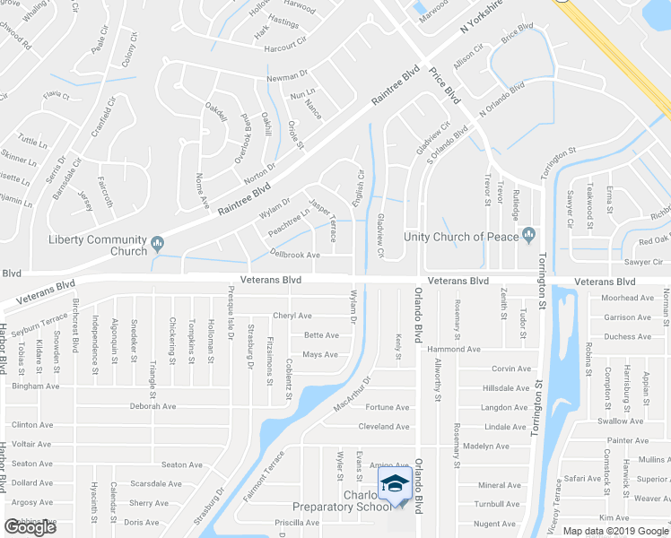 map of restaurants, bars, coffee shops, grocery stores, and more near 2472 Ecker Terrace in North Port
