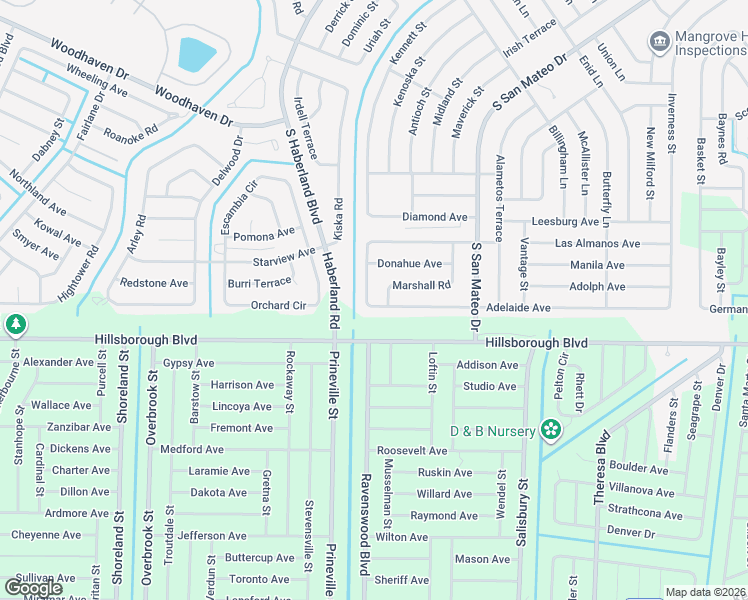 map of restaurants, bars, coffee shops, grocery stores, and more near 5323 Newcastle Street in North Port